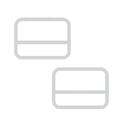 Two briefcases with arrows indicating transfer or exchange, symbolizing business travel or data transfer.