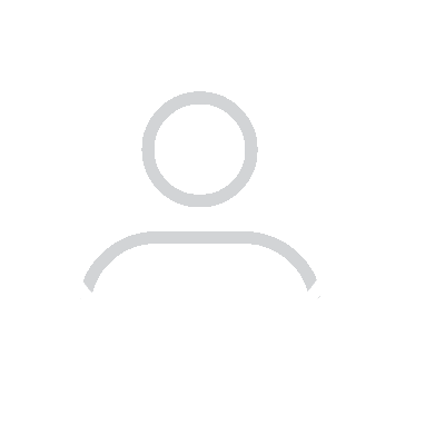 Search icon with a silhouette of a person inside a circle